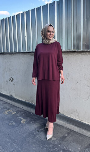 MerWish Venice Takım BORDO - 1