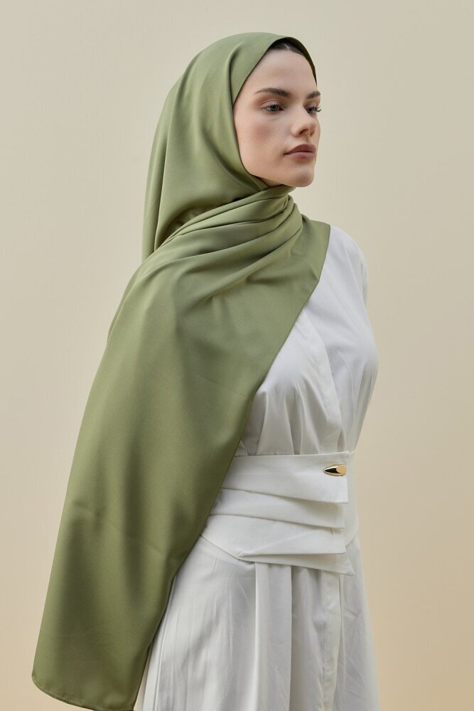 MerWish Vintage Şal HAKİ - 2