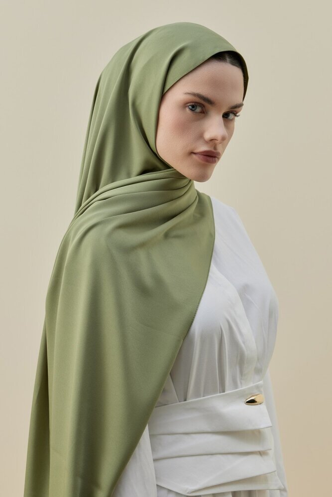 MerWish Vintage Şal HAKİ - 3