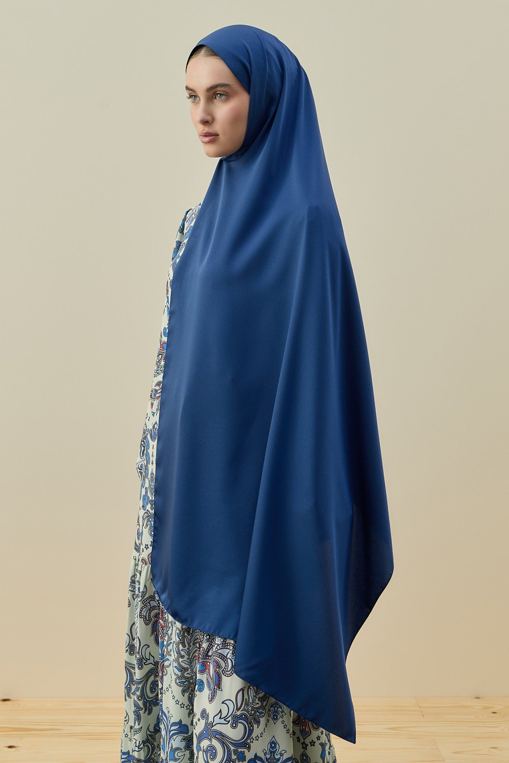 MerWish Vintage Şal LACİVERT - 2