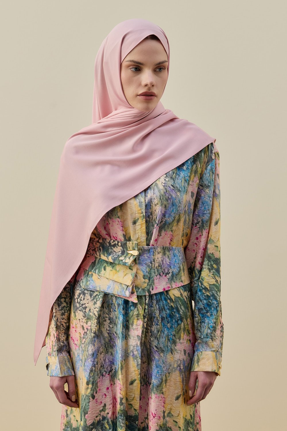 MerWish Vintage Şal PUDRA - 1