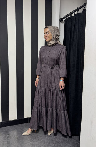 MerWish Voila Elbise Acı Kahve - 2
