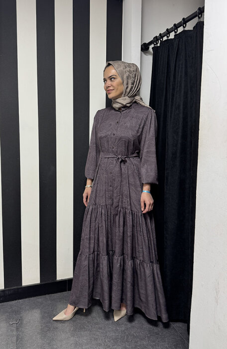 MerWish Voila Elbise Acı Kahve - 2