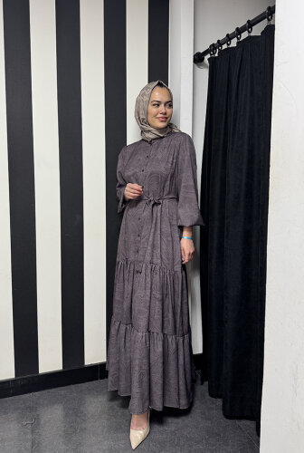 MerWish Voila Elbise Acı Kahve - 3