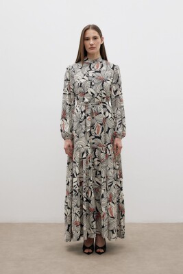 MerWish Yaz Elbise BEYAZ - 1