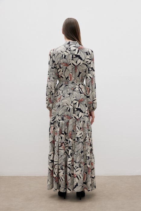 MerWish Yaz Elbise BEYAZ - 3