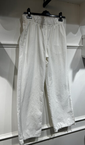 MerWish Yırtmaçlı Pantolon BEYAZ - 2