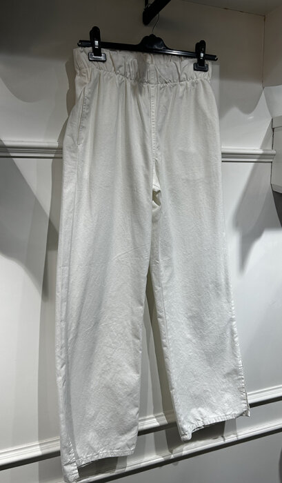 MerWish Yırtmaçlı Pantolon BEYAZ - 2