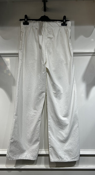 MerWish Yırtmaçlı Pantolon BEYAZ - 3