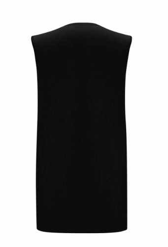 Miss Dalida Basic Kolsuz Triko Tunik BLACK - 2