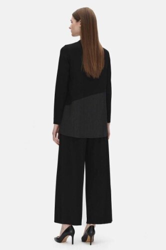 Miss Dalida Bol Paça Triko Pantolon BLACK - 3