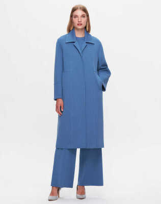 Miss Dalida Bol Paça Triko Pantolon Dark Blue 