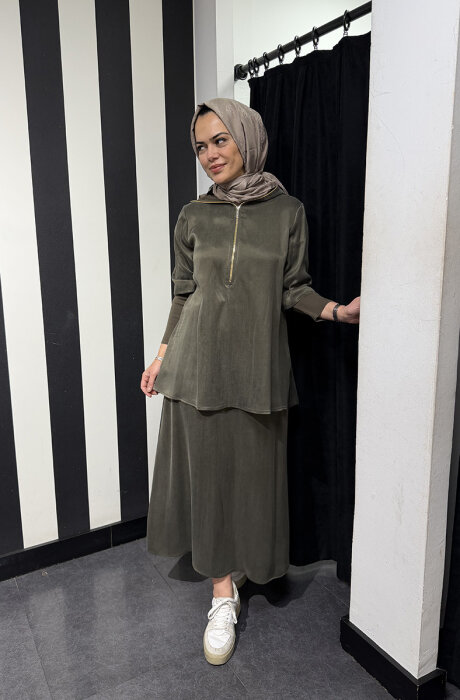 Miss Dalida Cepli Cupra Etek DARDO-TAUPE - 4