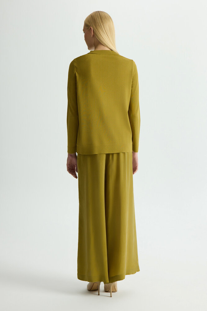 Miss Dalida Cupro Cepli Pantolon Etek Amber - 3