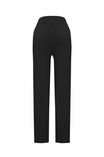 Miss Dalida Dar Paça Triko Pantolon BLACK - 5