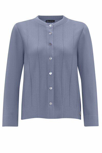 Miss Dalida Düz Renk Düğmeli Hırka Navy Blue - 1