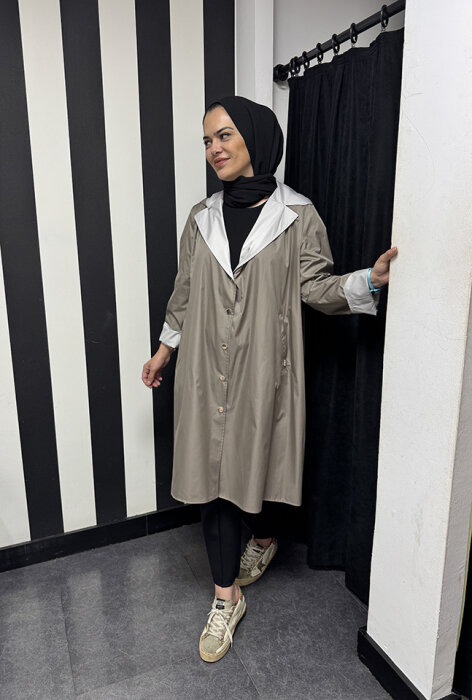 Miss Dalida Hafif Yumoş Mont MİNK - 1