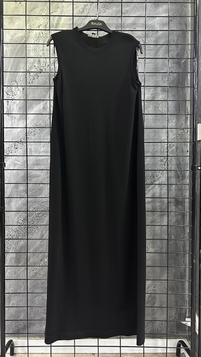 Miss Dalida Kolsuz Triko Elbise BLACK - 1