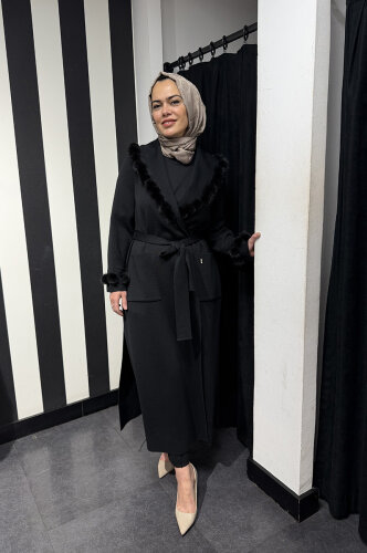 Miss Dalida Ponponlu Hırka BLACK - 3