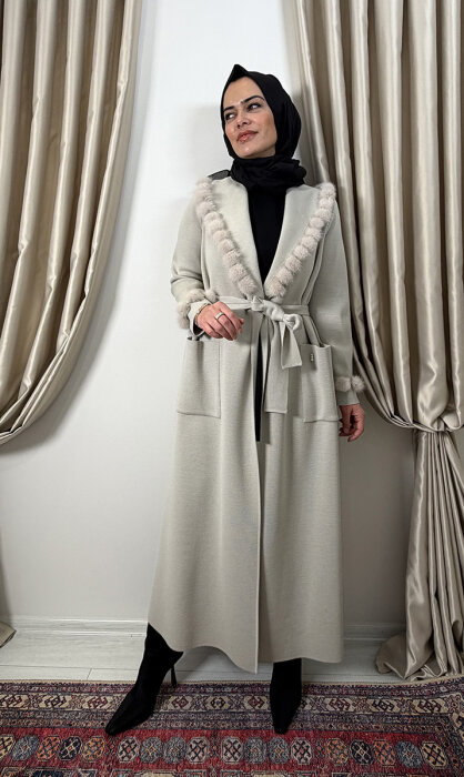 Miss Dalida Ponponlu Hırka Elsa/Stone - 5