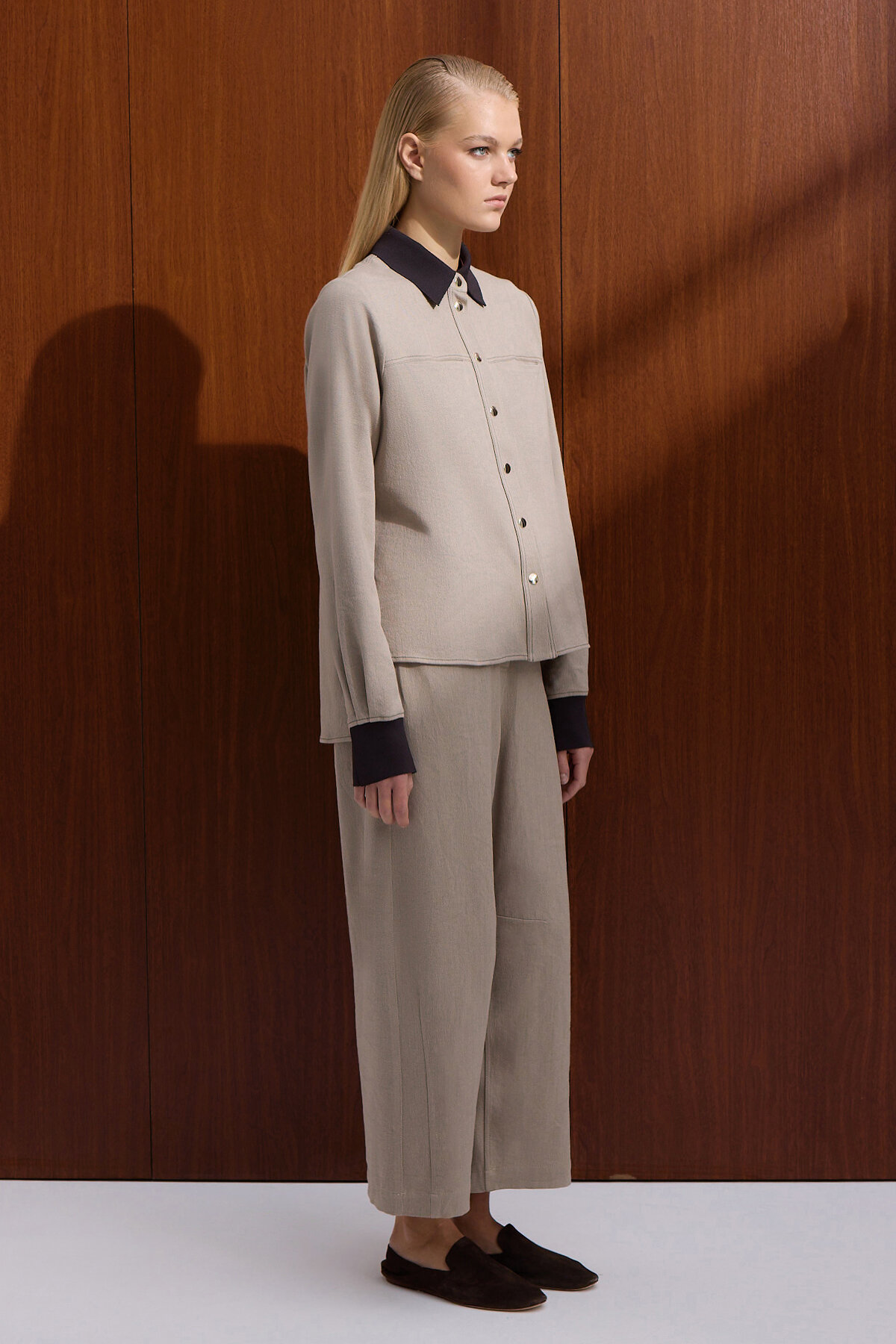 Miss Dalida Rahat Kesim Basic Pantolon Stone - 2