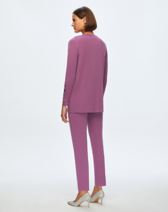 Miss Dalida Uzun Kollu Basic Tunik Scola-Orchide - 2