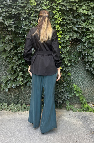 Miss Whence İpek Pantolon YEŞİL - 3