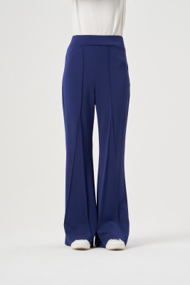 MissWhence İspanyol Paça Pantolon LACİVERT 