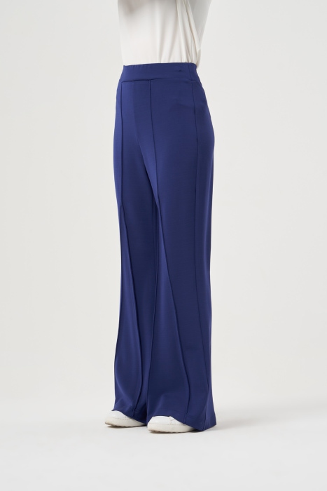 MissWhence İspanyol Paça Pantolon LACİVERT - 2