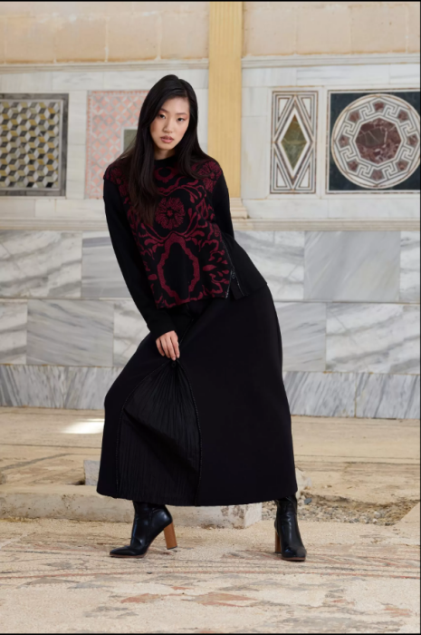 Miss Whence Siyah Desenli Tunik SİYAH - 2