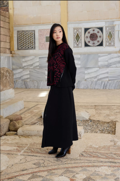 Miss Whence Siyah Desenli Tunik SİYAH - 4