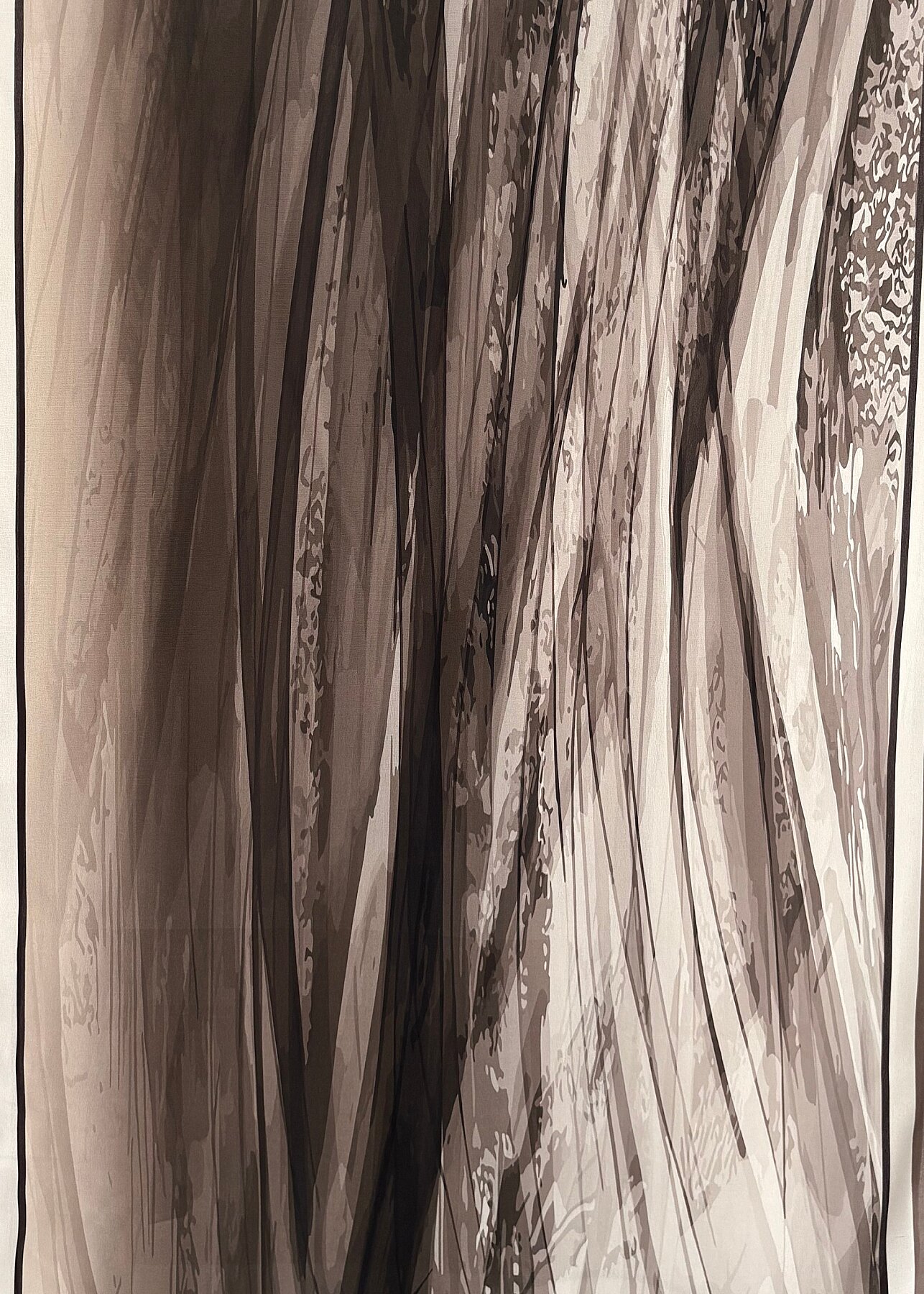 MissDalida Terra Stroke Şal Capri Mink - 1
