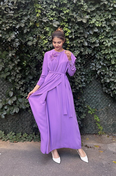 Missemramiss Aller Elbise LEYLAK - 4