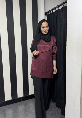 MissWhence Bol Paça Kot Pantolon SİYAH - MİSSWHENCE