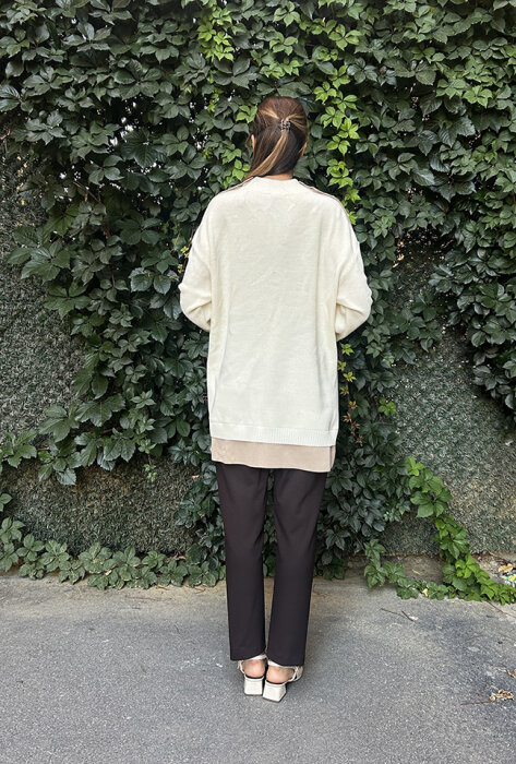 MissWhence Cigarette Pantolon KAHVERENGİ - 7