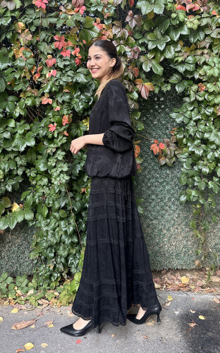 MissWhence FırFırlı Etekli Takım SİYAH - 3