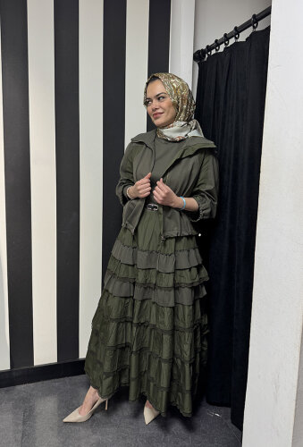 MissWhence İkili Elbise HAKİ - 2