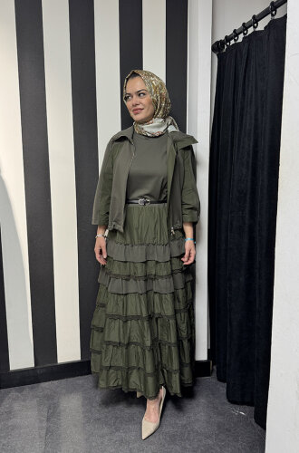 MissWhence İkili Elbise HAKİ - 3