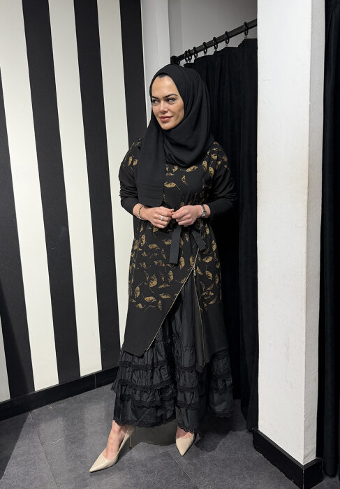 MissWhence İkili Elbise SİYAH - 3