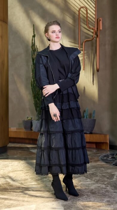 MissWhence İkili Elbise SİYAH - 4