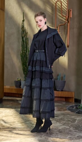 MissWhence İkili Elbise SİYAH - 6