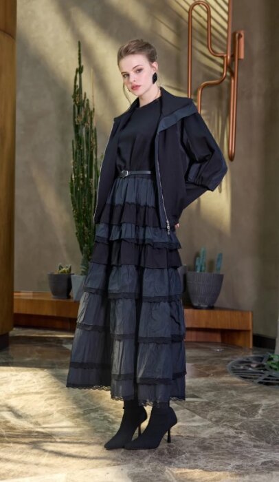 MissWhence İkili Elbise SİYAH - 6