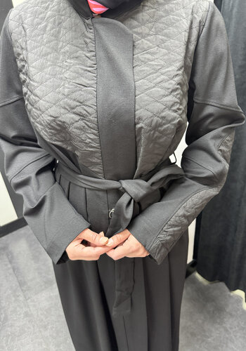 MissWhence Kapitone Detaylı  Pardesü SİYAH - 4