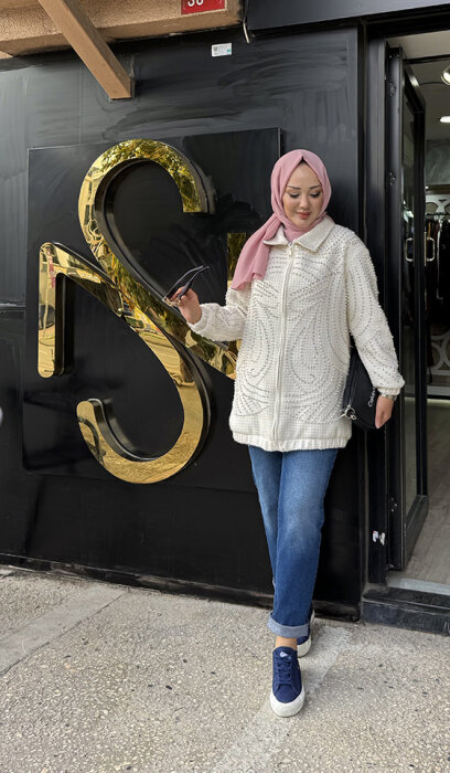 MissWhence Kot Pantolon LACİVERT - 2