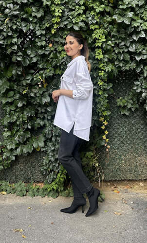 MissWhence Kot Pantolon SİYAH - 3