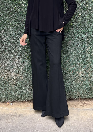 MissWhence Nubuk Pantolon SİYAH - 3