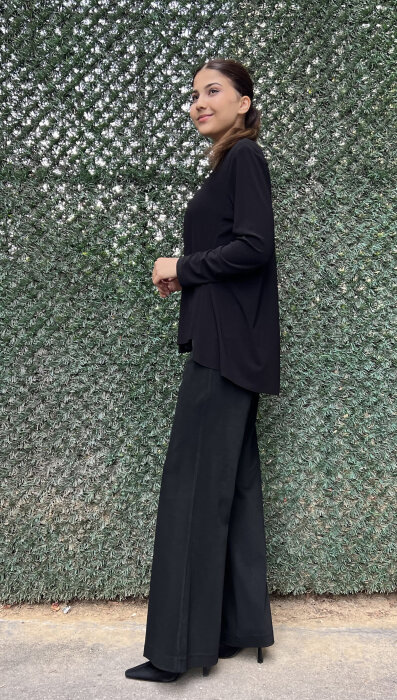 MissWhence Nubuk Pantolon SİYAH - 4