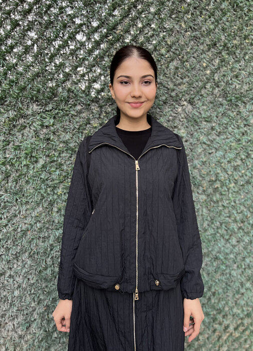 MissWhence Tafta Etekli Takım SİYAH - 4