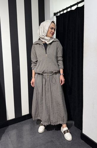 MissWhence Tafta Etekli Takım VİZON - 3