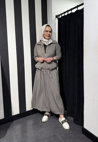 MissWhence Tafta Etekli Takım VİZON - 5